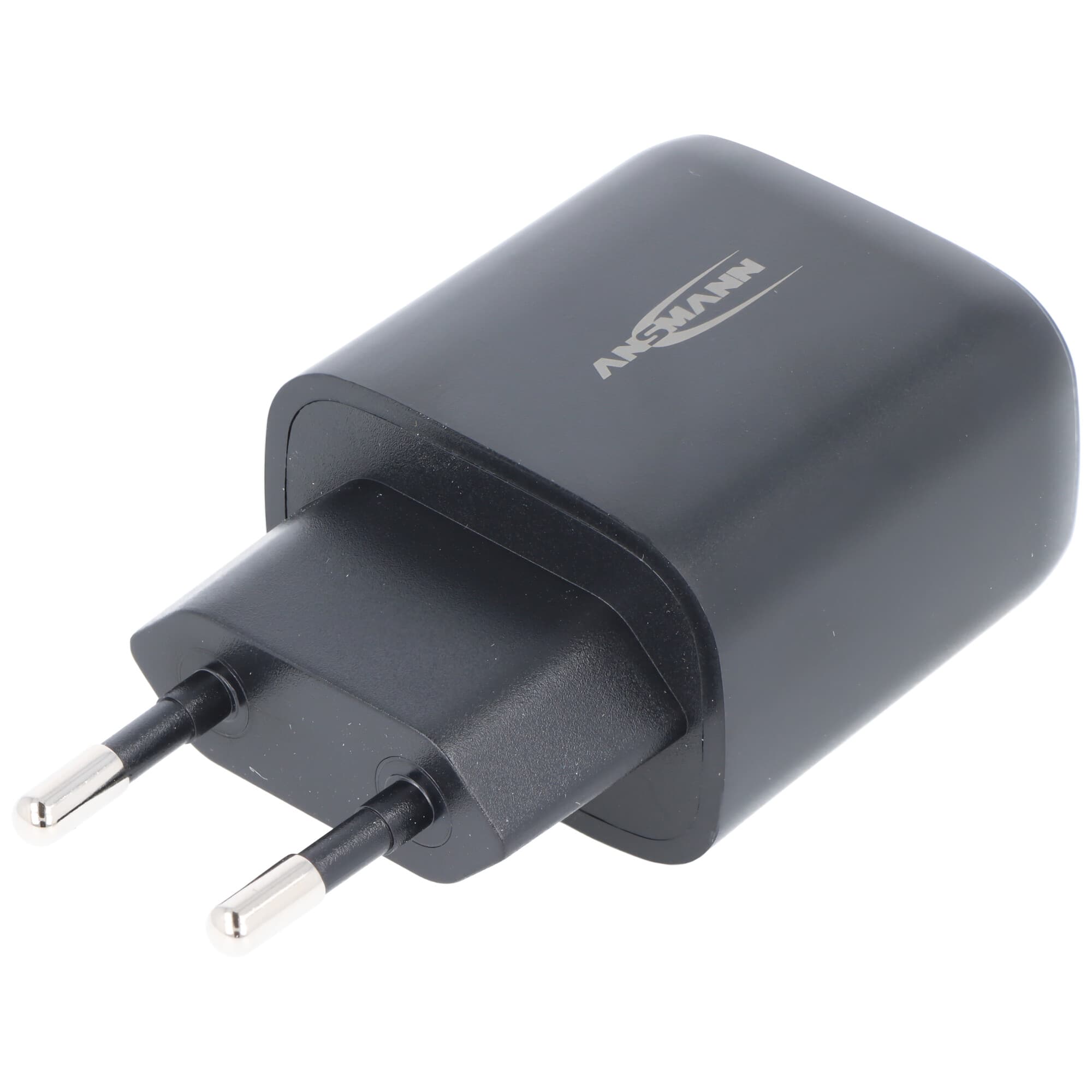 Chargeur USB Ansmann HC218PD, ports de charge USB-A et USB-C, 20 W, noir