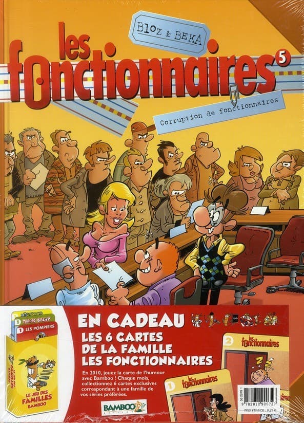 les fonctionnaires tome 5 - jeu des familles bamboo