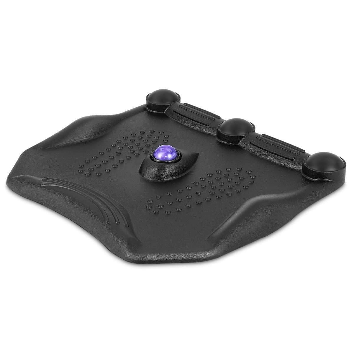 CostwayTapis Anti-Fatigue Tapis de Bureau Debout Ergonomique avec Points de Massage Idéal pour Cuisine Domicile Charge 150 Kg Noir